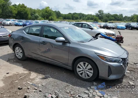 2024 Nissan Sentra S из США, поврежденный, VIN 3N1AB8BVXRY220080